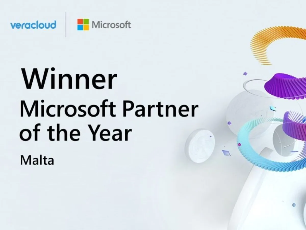 Veracloud is awarded the Microsoft 2021 Partner of the Year for Malta