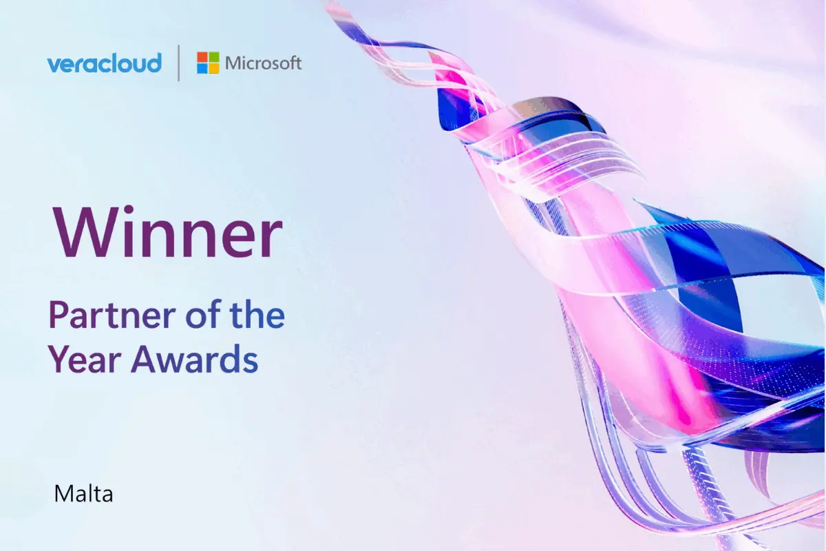 Veracloud is recognised as the winner of 2025 Microsoft Malta Partner of the Year