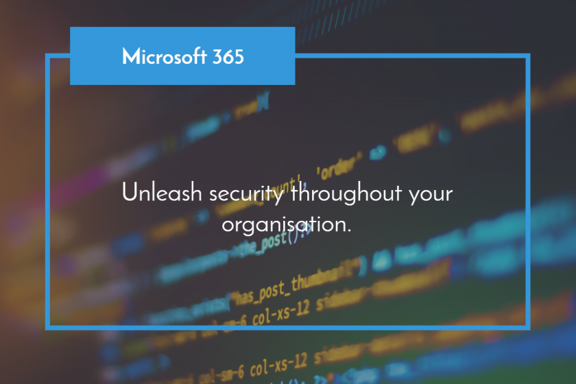 Unleash Security through out your organisation
